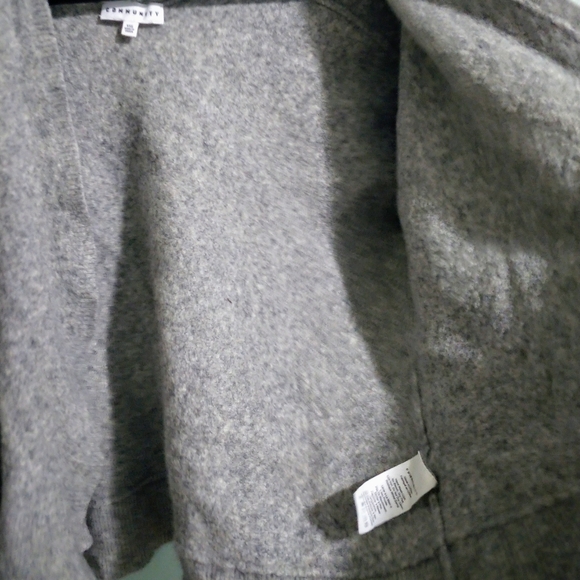 Aritzia Iconic Cape Gray Yak Wool XXS - Picture 9 of 13